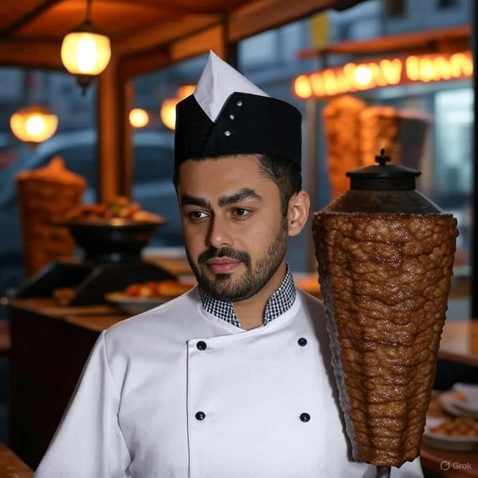 کلاه آشپزی نگین دار