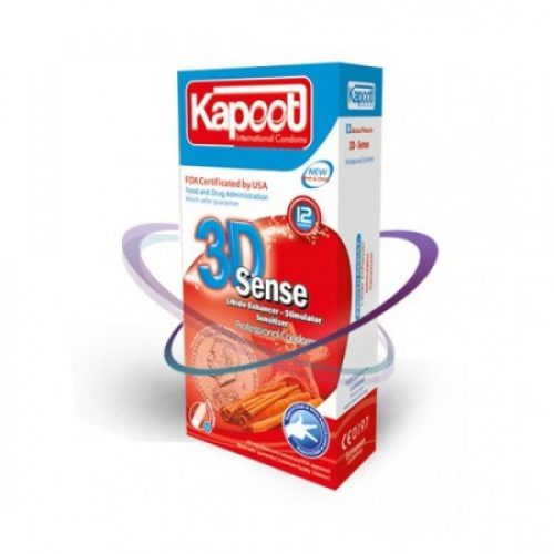 کاندوم کاپوت احساس سه بعدی KAPOOT 3D SENSE