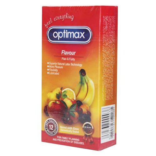 کاندوم میوه ای اپتیمکس OPTIMAX FLAVOUR