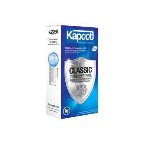کاندوم کاپوت نازک کلاسیک پروفشنال KAPOOT CLASSIC-professional