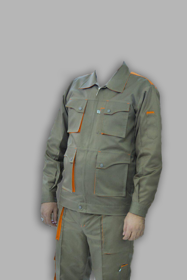لباس کار پولاد شکلاتی