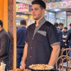 لباس رستورانی مدل سروش مشکی | یونیفرم رستورانی شیک و رسمی مناسب پرسنل رستوران، کافه و پذیرایی