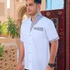 لباس فرم رستورانی مدل سروش سفید لباس رستورانی مدل سروش سفید | یونیفرم رستورانی شیک و رسمی مناسب پرسنل رستوران و پذیرایی