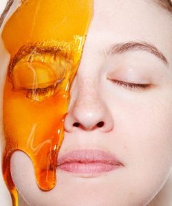 ماسک عسل برای از بین بردن جای جوش