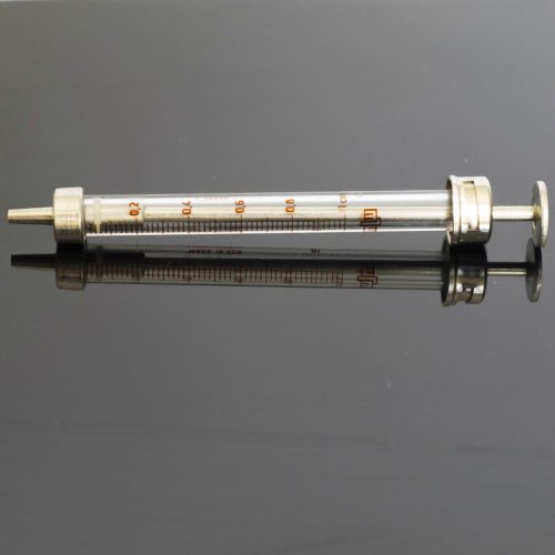 سرنگ فلزی شیشه ای انسولین آلمانی 0,8cm3 32 IE Glass Syringe Insulin Germany (کپی)