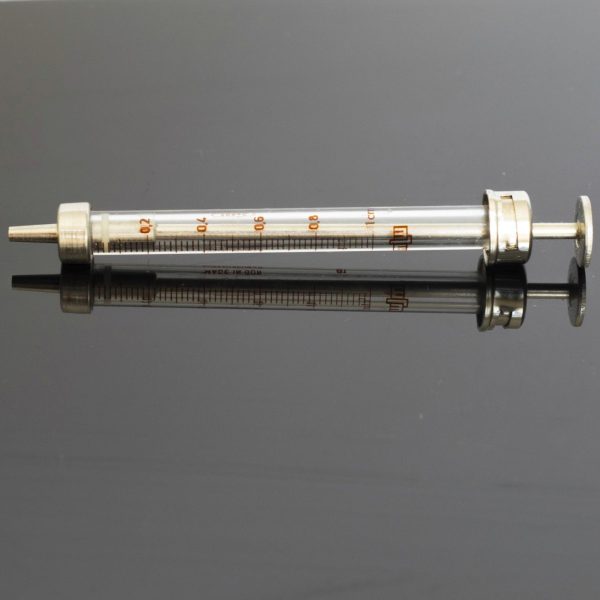 سرنگ فلزی شیشه ای انسولین آلمانی 0,8cm3 32 IE Glass Syringe Insulin Germany (کپی)