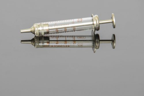 سرنگ شیشه ای 5 سی سی ایده آل آمریکا تمام شیشه ای Glass Syringe, 5ml