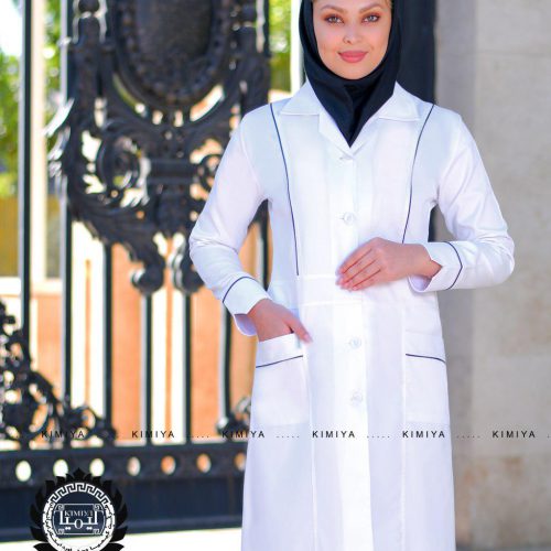 روپوش پزشکی بانوان مدل ارغوان (رنگ بندی) (سایزبندی از 34 تا 48 )