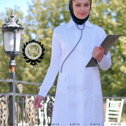 روپوش پزشکی بانوان مدل روناک (سایزبندی از 34 تا 48 )