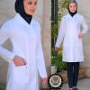 مدل تینا2 روپوش پزشکی زنانه مدل تینا | شیک، راحت و مناسب کلینیک
