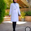 مدل گلسا روپوش پزشکی زنانه مدل گلسا | شیک، راحت و مناسب مطب