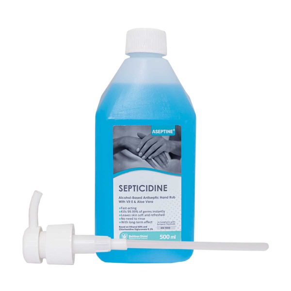 aseptine-hand.1-1200x1200 محلول ضد عفونی کننده دست مدل 500 میلی لیتری سپتی سیدین
