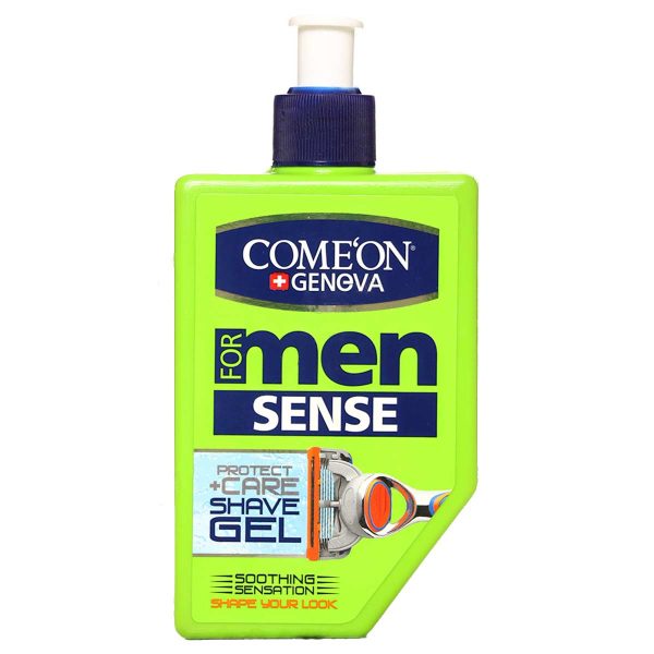 ژل اصلاح مردانه کامان مدل Sense مناسب پوست های حساس حجم 260 میل ژل اصلاح مردانه کامان مدل Sense مناسب پوست های حساس حجم 260 میل پمپی