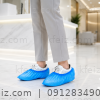 کاور کفش نایلون ضخیم (6 میکرون) بسته 25 جفتی