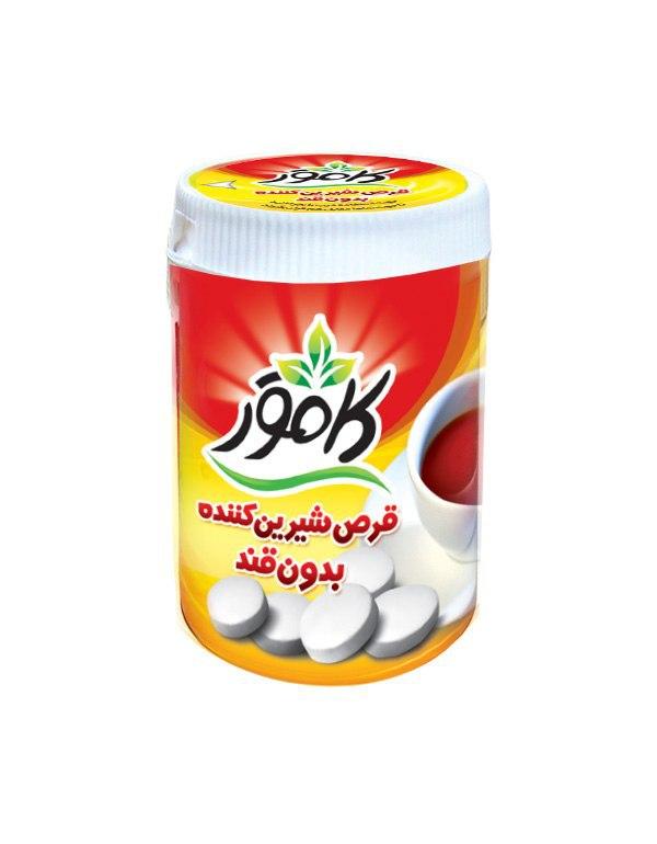 قرص شیرین کننده کامور 250عددی