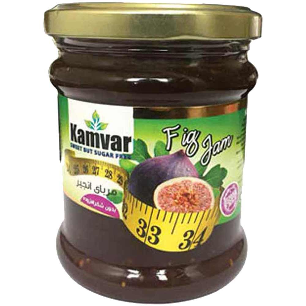 مربا انجیر کامور (رژیمی بدون شکر)