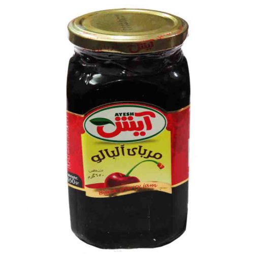 مربا آلبالو آیش (رژیمی بدون شکر)