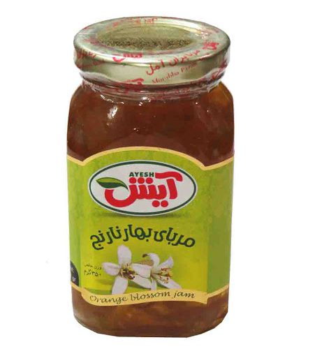 مربا بهار نارنج آیش (رژیمی بدون شکر)