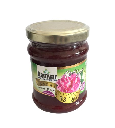 مربا گل سرخ کامور (رژیمی بدون شکر)