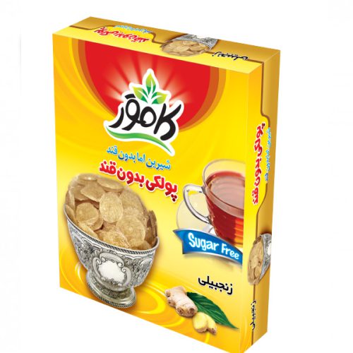 پولکی زنجبیلی کامور (رژیمی بدون شکر)