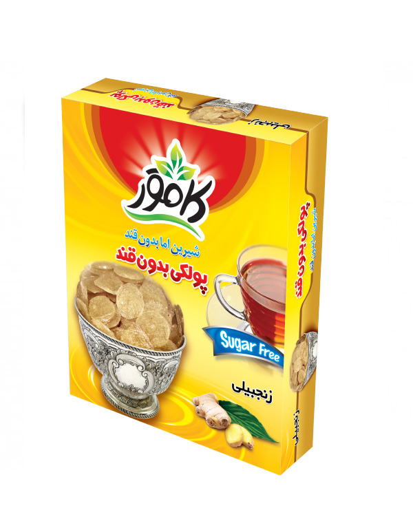 پولکی لیمو عمانی کامور (رژیمی بدون شکر)