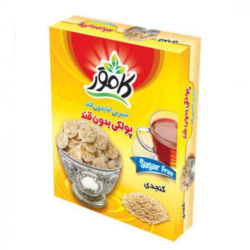 پولکی کنجدی کامور (رژیمی بدون شکر)