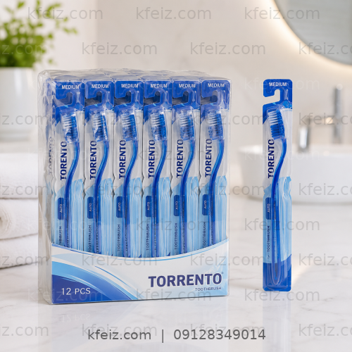 مسواک هتلی تورنتو بسته 12 عددی مسواک هتلی تورنتو بسته 12 عددی Torento (هر مسواک دارای کاور محافظ می باشد)