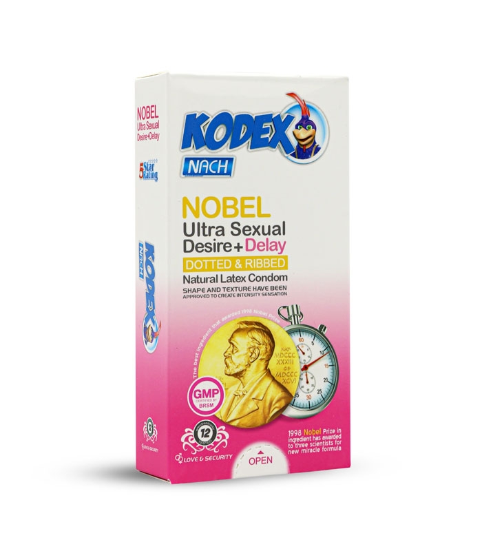 کاندوم ناچ کدکس تاخیری و تحریک کننده Nach Kodex Nobel