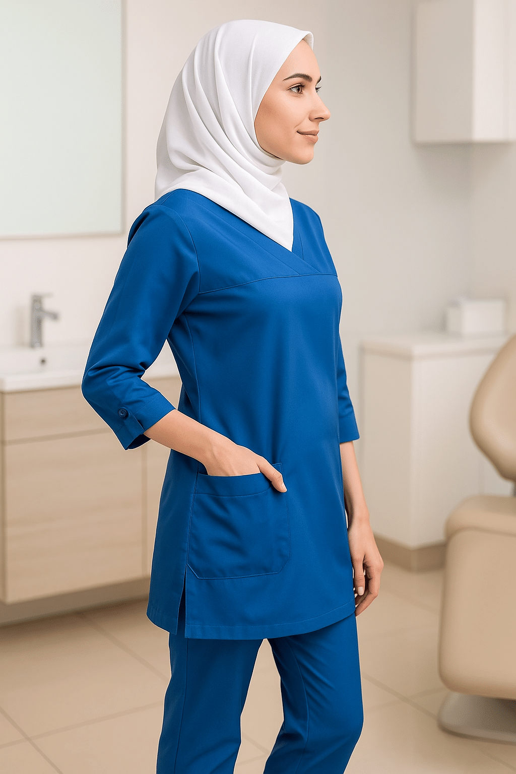 اسکراب پزشکی + شلوار (رنگ بندی دارد)