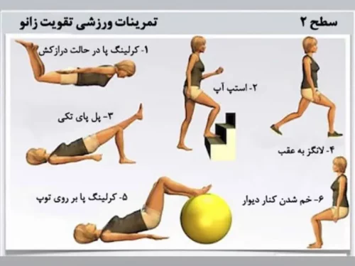تمرینات زانودرد