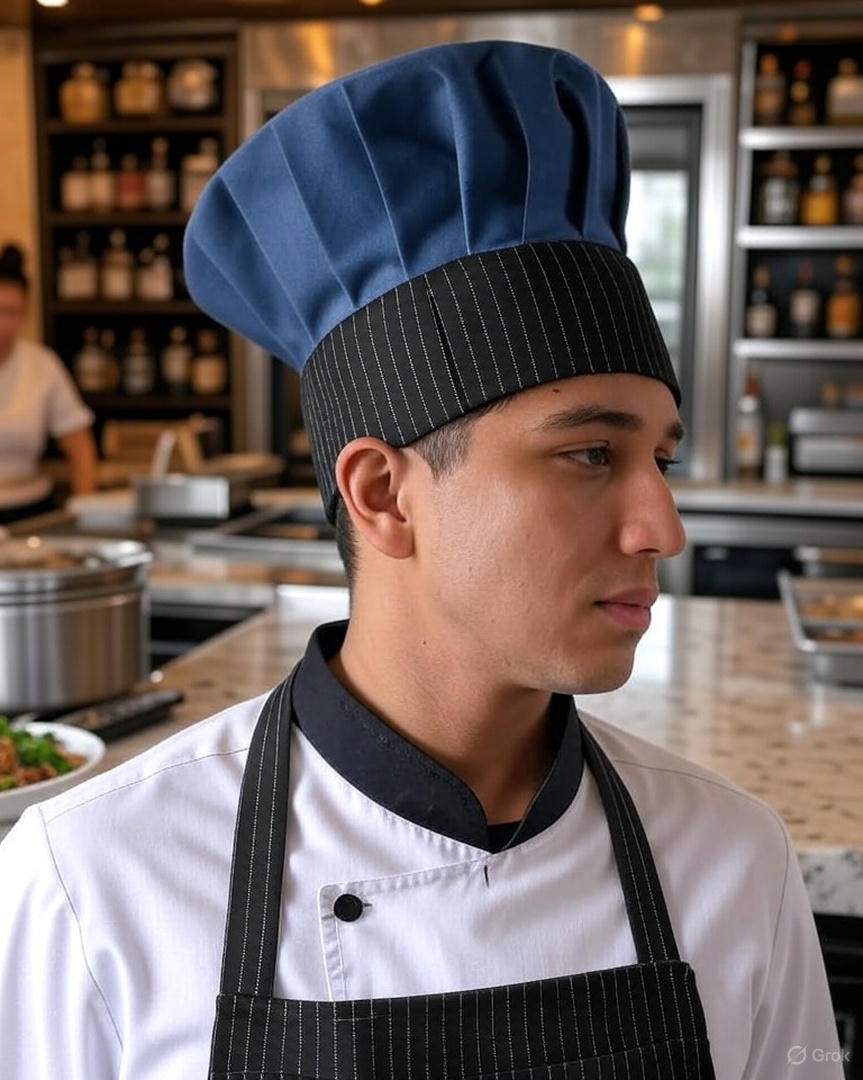 کلاه سرآشپز مدل کارن