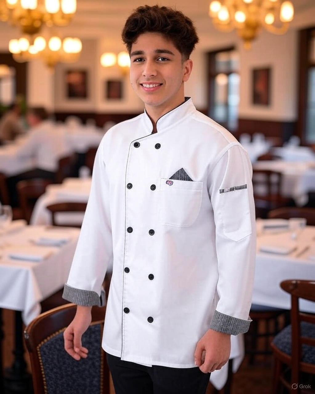 یونیفرم رستوران مدل جاوید (رنگ بندی)