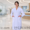 روپوش پزشکی زنانه سایز بزرگ روپوش پزشکی زنانه سایز بزرگ مناسب بیمارستان و درمانگاه