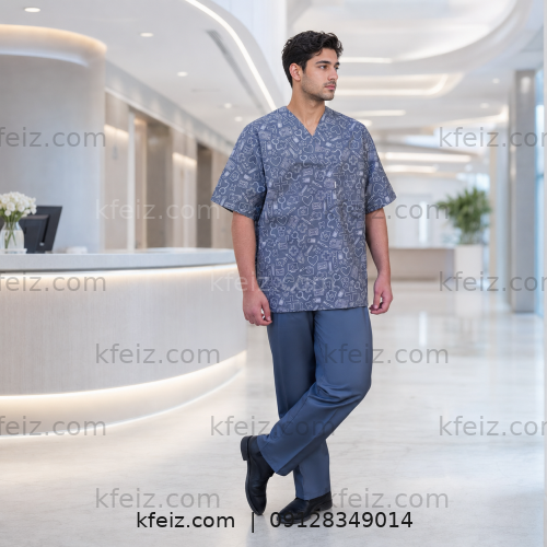 اسکراب پزشکی مدل سلدا همراه کلاه در رنگهای متنوع