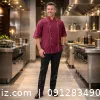 لباس آشپزی مدل شایان زرشکی لباس آشپزی مدل شایان زرشکی