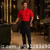 پیش بند کوتاه مدل سیمرغ رنگ‌بندی‌دار