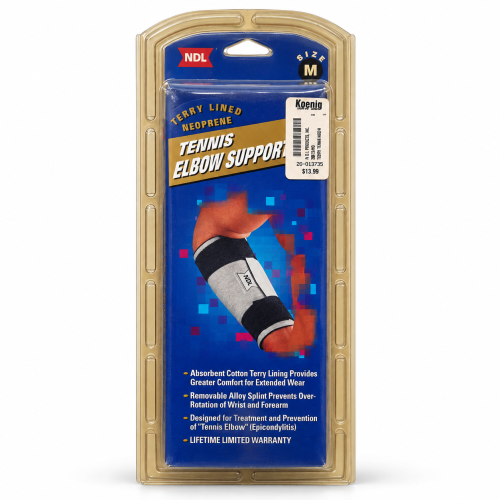 آرنج بند طبی NDL مدل Tennis Elbow Support نئوپرن سایز مدیوم