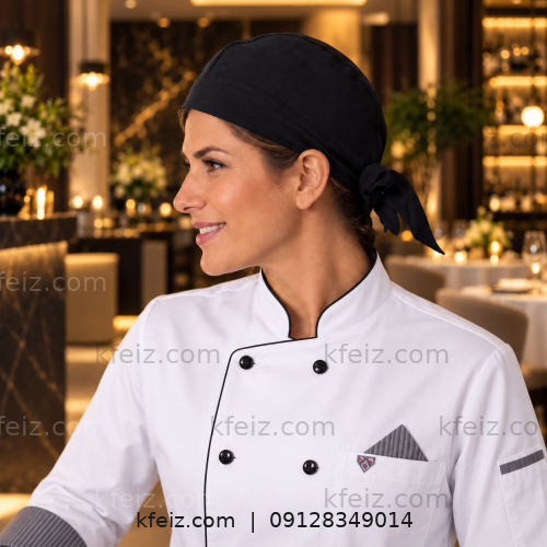 اسکارف مدل بنددار زنانه رنگ‌بندی‌دار