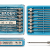 سرسوزن فلزی لیدر LEADER سایز 16G طول 1.5 اینچ با اتصال لوئرلاک و بدنه استیل ضدزنگ در بستهبندی پلاستیکی آبی 12 عددی سرسوزن فلزی لیدر LEADER سایز 16G طول 1.5 اینچ با اتصال لوئرلاک و بدنه استیل ضدزنگ در بستهبندی پلاستیکی آبی 12 عددی